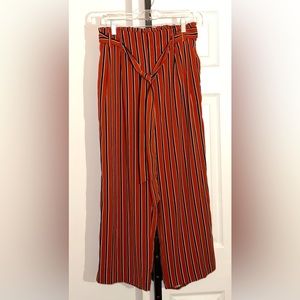 Zara Trafuluc Collection striped pants Size small